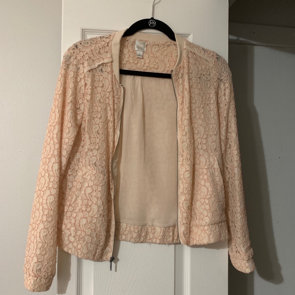 Lauren Conrad blush jacket